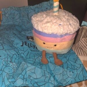 Jellycat Amuseables Rainbow Birthday Cake - NWT ❗️VHTF❗️